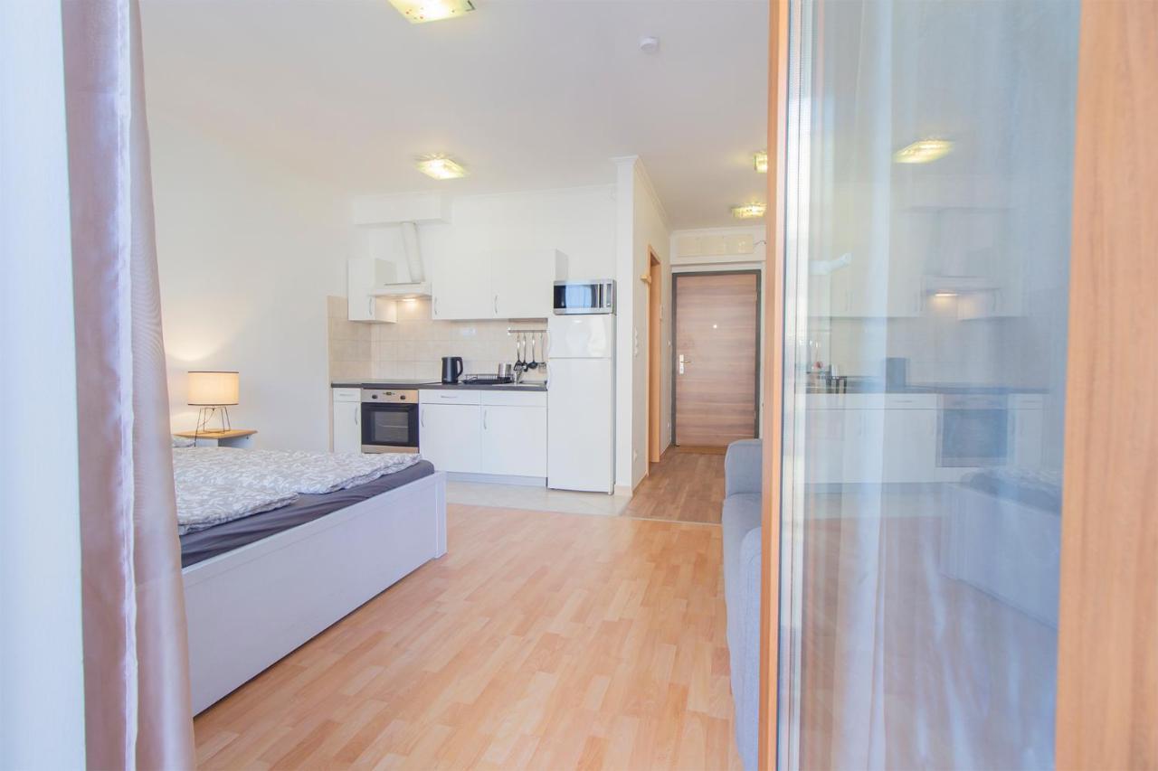 Apartmán Corvin Modern Studio With Ac, Parking Budapešť Exteriér fotografie