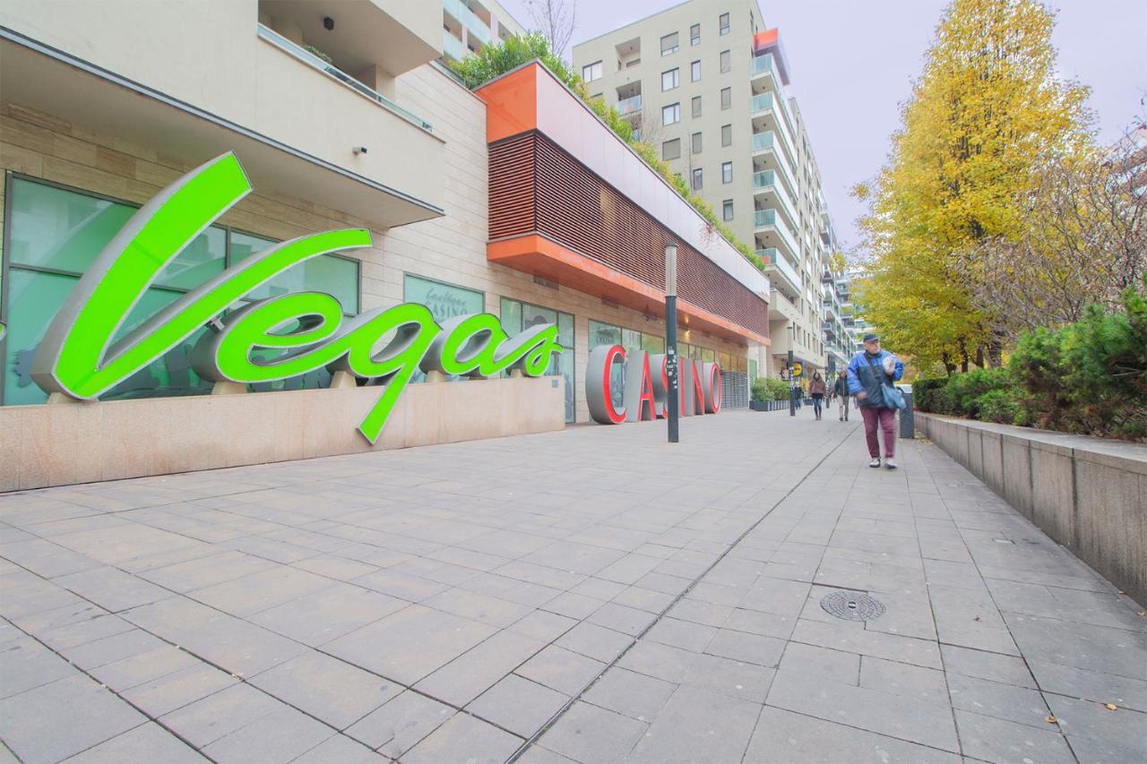 Apartmán Corvin Modern Studio With Ac, Parking Budapešť Exteriér fotografie
