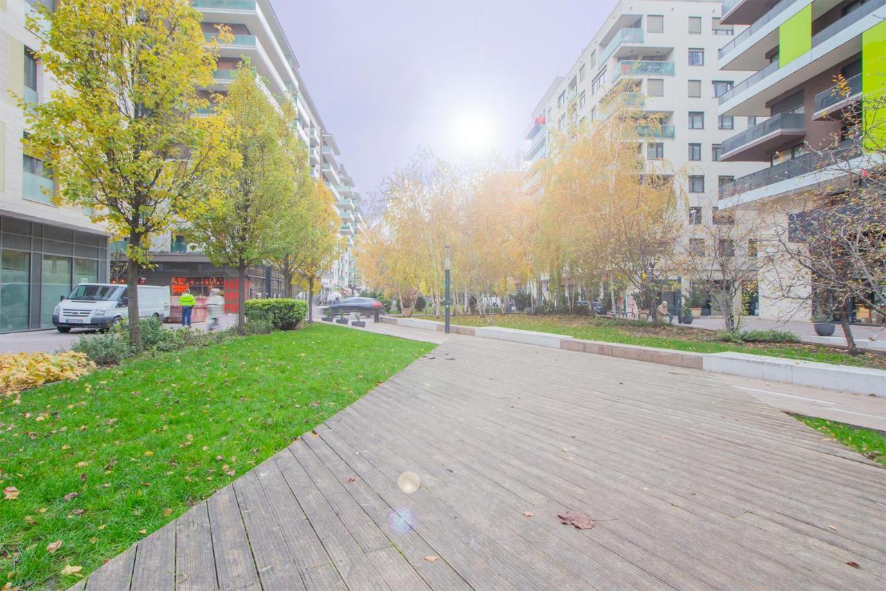 Apartmán Corvin Modern Studio With Ac, Parking Budapešť Exteriér fotografie